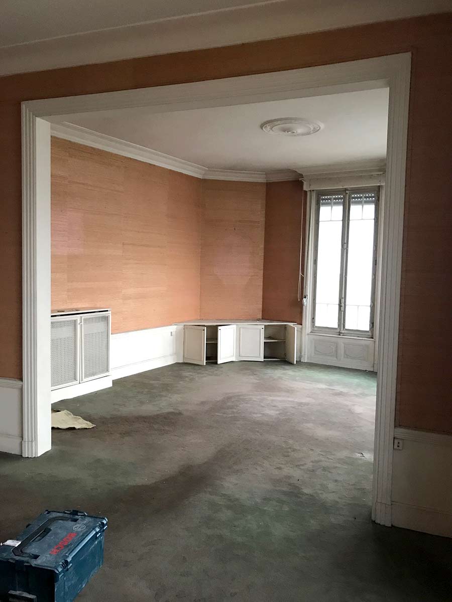 Rénovation complète d’un appartement à Lyon 6e, architecte d'intérieur