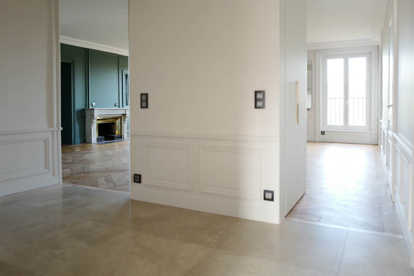 Architecte d'intérieur à Lyon : rénovation d'un appartement Haussmannien