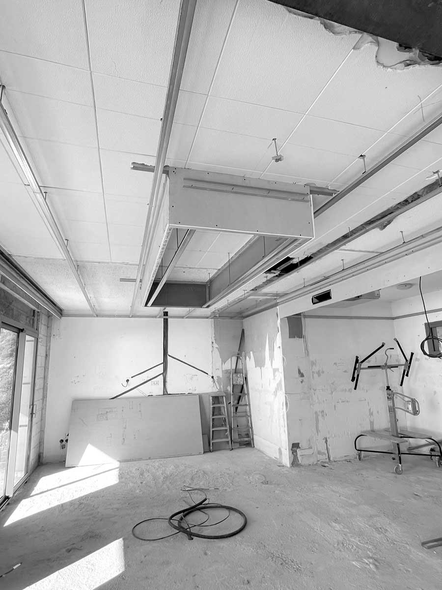 En travaux, Rénovation haut de gamme d'un loft à Lyon, architecture d'intérieur RSD Agencements