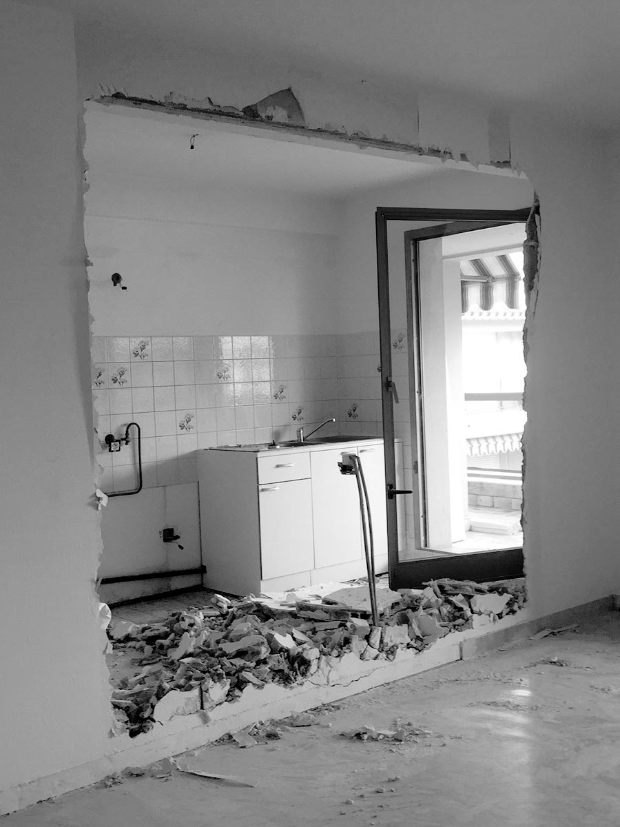 Rénovation complète d’un appartement à Menton